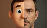 Ukážka 3D assetov (postava, scéna, prop)